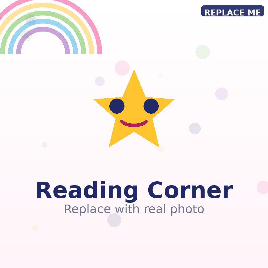 Cosy reading corner